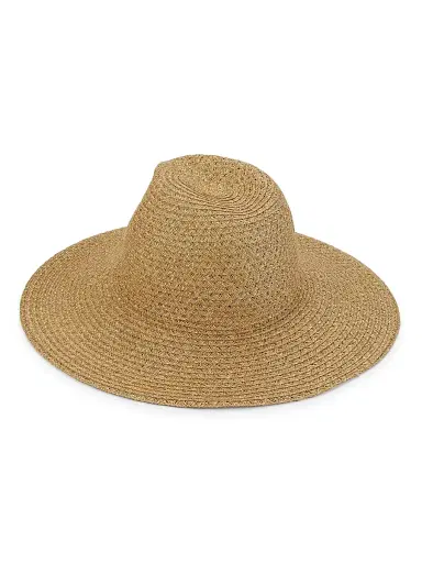 Eugenia Kim Women's Emmanuelle Packable Straw Hat - Camel Gold | Thumbnail 2 Eugenia Kim Women's Emmanuelle Packable Straw Hat - Camel Gold | Thumbnail 2