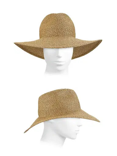 Eugenia Kim Women's Emmanuelle Packable Straw Hat - Camel Gold | Thumbnail 3 Eugenia Kim Women's Emmanuelle Packable Straw Hat - Camel Gold | Thumbnail 3