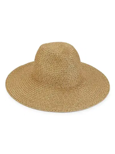 Eugenia Kim Women's Emmanuelle Packable Straw Hat - Camel Gold | Thumbnail 1 Eugenia Kim Women's Emmanuelle Packable Straw Hat - Camel Gold | Thumbnail 1
