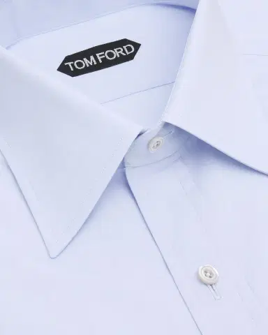 TOM FORD Men 's Cotton Dress Shirt | Thumbnail 2 TOM FORD Men 's Cotton Dress Shirt | Thumbnail 2