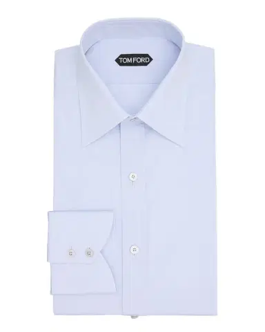 TOM FORD Men 's Cotton Dress Shirt | Thumbnail 1 TOM FORD Men 's Cotton Dress Shirt | Thumbnail 1
