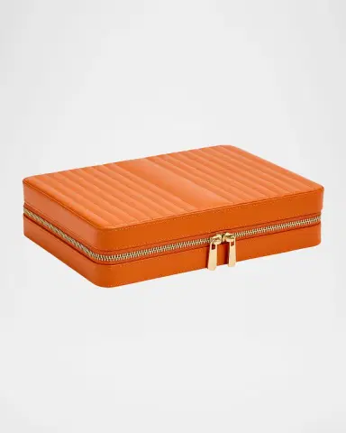 Wolf Maria Large Quilted Zip Jewelry Case | Thumbnail 2 Wolf Maria Large Quilted Zip Jewelry Case | Thumbnail 2