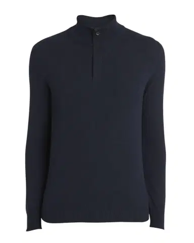 ZEGNA Men's Oasi Cashmere Zip Mock Neck Sweater | Thumbnail 1 ZEGNA Men's Oasi Cashmere Zip Mock Neck Sweater | Thumbnail 1