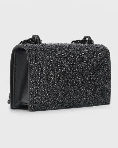 McQueen Mini Skull Jewel Chain Shoulder Bag | Thumbnail 6 McQueen Mini Skull Jewel Chain Shoulder Bag | Thumbnail 6