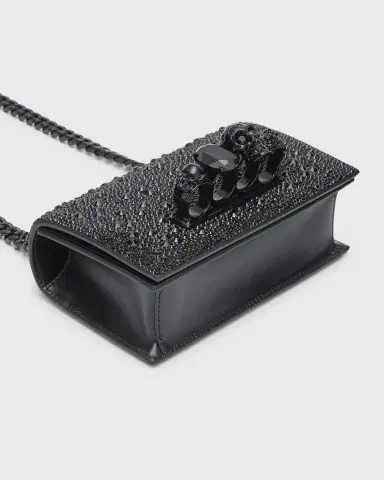 McQueen Mini Skull Jewel Chain Shoulder Bag | Thumbnail 7 McQueen Mini Skull Jewel Chain Shoulder Bag | Thumbnail 7
