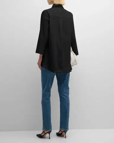 Finley Jenna Button-Down Ruffle Poplin Top | Thumbnail 6 Finley Jenna Button-Down Ruffle Poplin Top | Thumbnail 6