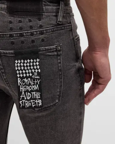 Ksubi Men's Van Winkle Angst Trashed Skinny Jeans | Thumbnail 5 Ksubi Men's Van Winkle Angst Trashed Skinny Jeans | Thumbnail 5