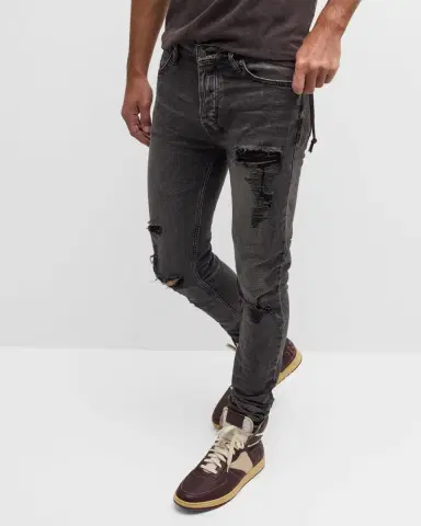 Ksubi Men's Van Winkle Angst Trashed Skinny Jeans | Thumbnail 6 Ksubi Men's Van Winkle Angst Trashed Skinny Jeans | Thumbnail 6