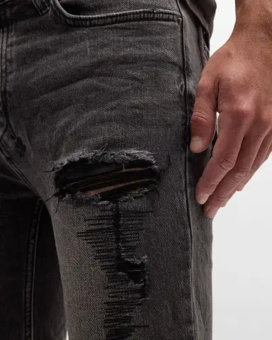 Ksubi Men's Van Winkle Angst Trashed Skinny Jeans | Thumbnail 7 Ksubi Men's Van Winkle Angst Trashed Skinny Jeans | Thumbnail 7