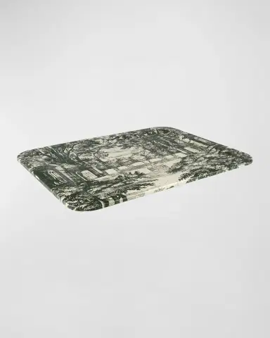 FORNASETTI Tray 48X60cm - Giardino Settecentesco Green | Thumbnail 2 FORNASETTI Tray 48X60cm - Giardino Settecentesco Green | Thumbnail 2