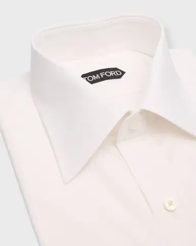 TOM FORD Men's Cotton Dress Shirt | Thumbnail 2 TOM FORD Men's Cotton Dress Shirt | Thumbnail 2