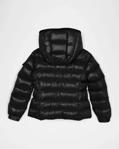 Moncler Kid 's Bady Quilted Logo Jacket | Thumbnail 2 Moncler Kid 's Bady Quilted Logo Jacket | Thumbnail 2