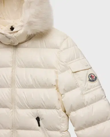 Moncler Kids Bady Faux Fur Quilted Jacket | Thumbnail 3 Moncler Kids Bady Faux Fur Quilted Jacket | Thumbnail 3