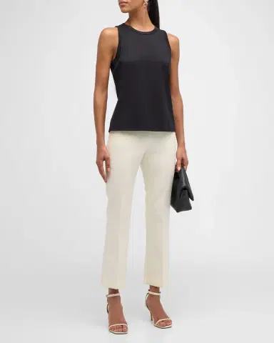 Lafayette 148 New York Swiss Cotton Rib Racerback Tank | Thumbnail 2 Lafayette 148 New York Swiss Cotton Rib Racerback Tank | Thumbnail 2