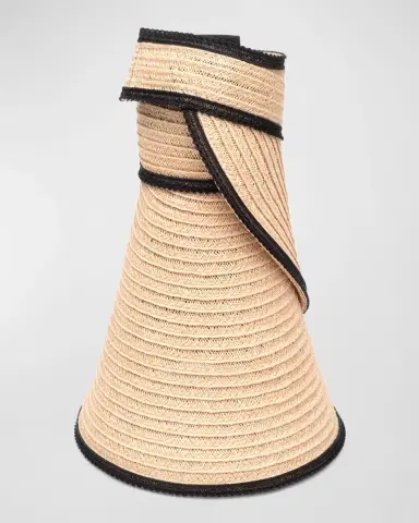 Eugenia Kim Trixie Rollable Hemp Visor | Thumbnail 2 Eugenia Kim Trixie Rollable Hemp Visor | Thumbnail 2