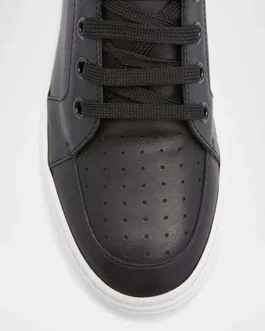 Giuseppe Zanotti Men's GZ 94 Leather Low Top Sneakers | Thumbnail 5 Giuseppe Zanotti Men's GZ 94 Leather Low Top Sneakers | Thumbnail 5
