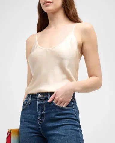 L'AGENCE Lexi Silk Camisole | Thumbnail 4 L'AGENCE Lexi Silk Camisole | Thumbnail 4
