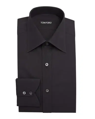 Tom Ford Men's Cotton Dress Shirt | Thumbnail 1 Tom Ford Men's Cotton Dress Shirt | Thumbnail 1
