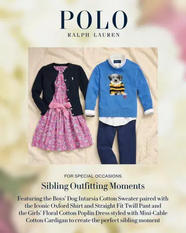 Polo Ralph Lauren Girl's Mini Cable-Knit Cardigan, Size S-XL | Thumbnail 5 Polo Ralph Lauren Girl's Mini Cable-Knit Cardigan, Size S-XL | Thumbnail 5