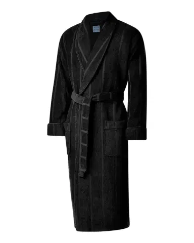 Majestic International Men's Ultra Lux Jacquard Shawl Robe | Thumbnail 1 Majestic International Men's Ultra Lux Jacquard Shawl Robe | Thumbnail 1