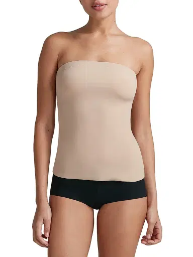 Commando Women's Classic Strapless Cami Top - Beige | Thumbnail 2 Commando Women's Classic Strapless Cami Top - Beige | Thumbnail 2