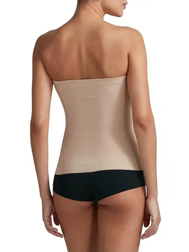 Commando Women's Classic Strapless Cami Top - Beige | Thumbnail 3 Commando Women's Classic Strapless Cami Top - Beige | Thumbnail 3