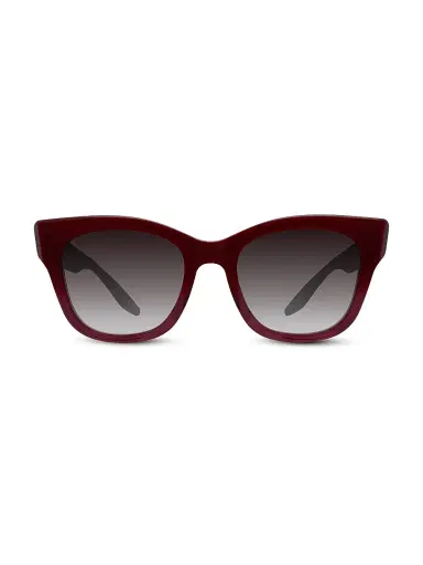 Barton Perreira Women's Gibson 50MM Cat-Eye Sunglasses - Oxblood Black Gradient | Thumbnail 2 Barton Perreira Women's Gibson 50MM Cat-Eye Sunglasses - Oxblood Black Gradient | Thumbnail 2