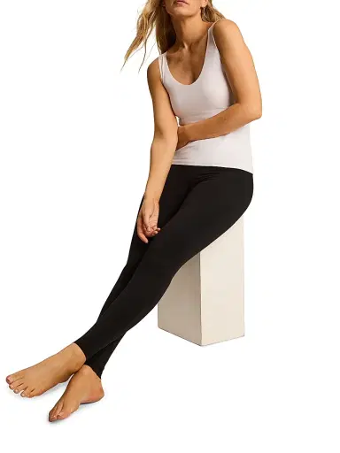 Commando Women's Cotton-Blend Scoopneck Tank - White | Thumbnail 7 Commando Women's Cotton-Blend Scoopneck Tank - White | Thumbnail 7