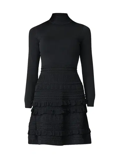 Shoshanna Women's Joie Knit Fit & Flare Minidress | Thumbnail 1 Shoshanna Women's Joie Knit Fit & Flare Minidress | Thumbnail 1