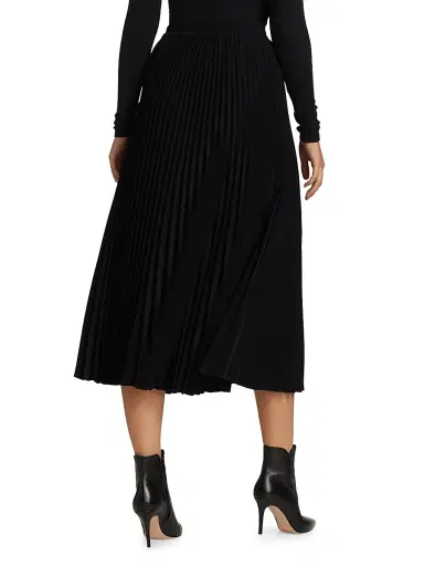 Co Women's Essentials Elastic-Waist Pleated Skirt | Thumbnail 4 Co Women's Essentials Elastic-Waist Pleated Skirt | Thumbnail 4