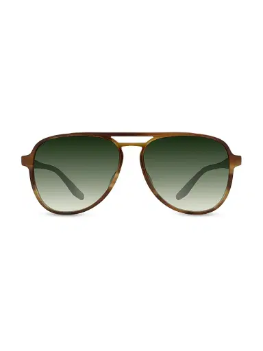 Barton Perreira Men's Hartmann 58MM Aviator Sunglasses - Brown | Thumbnail 2 Barton Perreira Men's Hartmann 58MM Aviator Sunglasses - Brown | Thumbnail 2