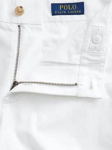 Polo Ralph Lauren Little Boy's Straight-Fit Stretch Twill Shorts - White - Size 8 | Thumbnail 3 Polo Ralph Lauren Little Boy's Straight-Fit Stretch Twill Shorts - White - Size 8 | Thumbnail 3