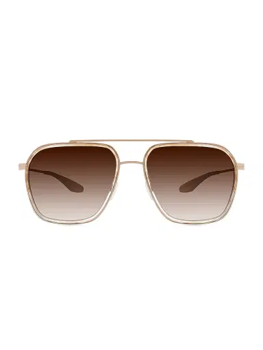 Barton Perreira Women's Rizzo 60MM Navigator Sunglasses - Gold Brown | Thumbnail 2 Barton Perreira Women's Rizzo 60MM Navigator Sunglasses - Gold Brown | Thumbnail 2