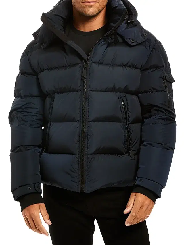 Men's Glacier Down Puffer Jacket - Navy Men's Glacier Down Puffer Jacket - Navy