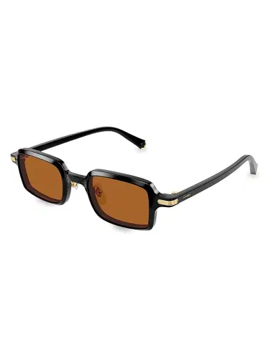 Cartier Women's Godron De 49MM Rectangular Sunglasses | Thumbnail 1 Cartier Women's Godron De 49MM Rectangular Sunglasses | Thumbnail 1