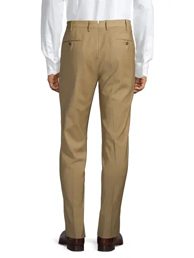 PT Torino Men's Traveller Slim-Fit Performance Wool Trousers - Tan - Size 42 | Thumbnail 5 PT Torino Men's Traveller Slim-Fit Performance Wool Trousers - Tan - Size 42 | Thumbnail 5