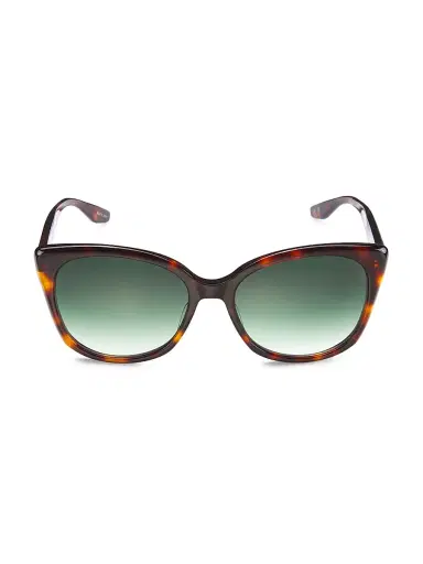 Barton Perreira Women's x Kelley Baker Brow Babe 56MM Cat-Eye Sunglasses - Spanish Cedar | Thumbnail 1 Barton Perreira Women's x Kelley Baker Brow Babe 56MM Cat-Eye Sunglasses - Spanish Cedar | Thumbnail 1