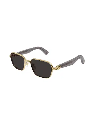 Cartier Men's Première De 53MM Square Sunglasses - Gold Black | Thumbnail 1 Cartier Men's Première De 53MM Square Sunglasses - Gold Black | Thumbnail 1