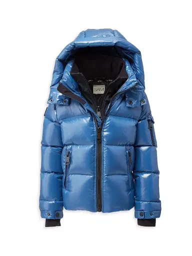 SAM. Little Boy's & Boy's Glacier Down Puffer Jacket - Ocean | Thumbnail 1 SAM. Little Boy's & Boy's Glacier Down Puffer Jacket - Ocean | Thumbnail 1