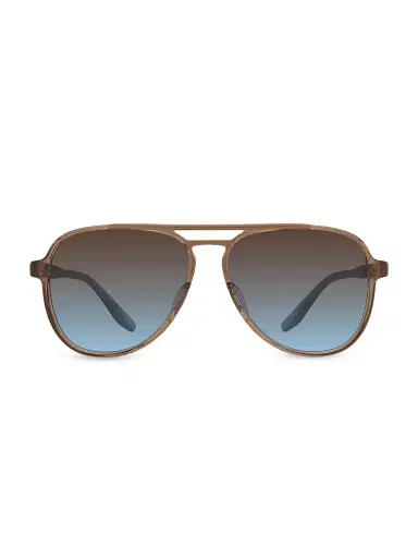 Barton Perreira Women's Hartmann 58MM Aviator Sunglasses - Tabac Solara | Thumbnail 2 Barton Perreira Women's Hartmann 58MM Aviator Sunglasses - Tabac Solara | Thumbnail 2