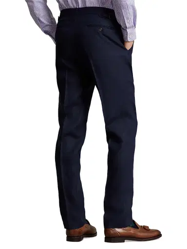 Polo Ralph Lauren Men's Linen Crease-Front Pants | Thumbnail 4 Polo Ralph Lauren Men's Linen Crease-Front Pants | Thumbnail 4