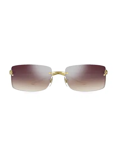 Cartier Women's Panthère Classic 71MM Rectangular Sunglasses | Thumbnail 2 Cartier Women's Panthère Classic 71MM Rectangular Sunglasses | Thumbnail 2