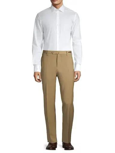 PT Torino Men's Traveller Slim-Fit Performance Wool Trousers - Grey | Thumbnail 2 PT Torino Men's Traveller Slim-Fit Performance Wool Trousers - Grey | Thumbnail 2