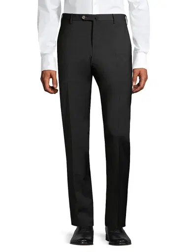 PT Torino Men's Traveller Slim-Fit Performance Wool Trousers - Grey | Thumbnail 3 PT Torino Men's Traveller Slim-Fit Performance Wool Trousers - Grey | Thumbnail 3