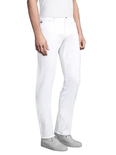 AG Jeans Men's Tellis Stretch Slim-Fit Jeans - White | Thumbnail 4 AG Jeans Men's Tellis Stretch Slim-Fit Jeans - White | Thumbnail 4