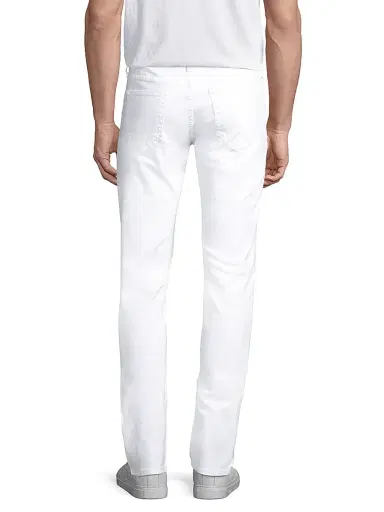 AG Jeans Men's Tellis Stretch Slim-Fit Jeans - White | Thumbnail 5 AG Jeans Men's Tellis Stretch Slim-Fit Jeans - White | Thumbnail 5