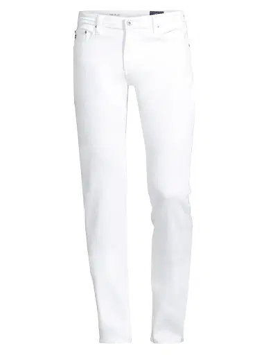 AG Jeans Men's Tellis Stretch Slim-Fit Jeans - White | Thumbnail 1 AG Jeans Men's Tellis Stretch Slim-Fit Jeans - White | Thumbnail 1