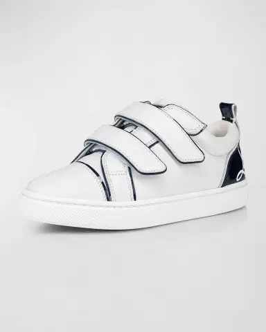 Christian Louboutin Kid's Funnyto Logo Heel Cap Sneakers, Toddler/Kids | Thumbnail 2 Christian Louboutin Kid's Funnyto Logo Heel Cap Sneakers, Toddler/Kids | Thumbnail 2