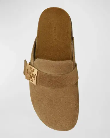 Tory Burch Mellow Suede Buckle Slide Mules | Thumbnail 3 Tory Burch Mellow Suede Buckle Slide Mules | Thumbnail 3