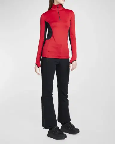 Moncler Grenoble Colorblock Quarter-Zip Sweatshirt | Thumbnail 3 Moncler Grenoble Colorblock Quarter-Zip Sweatshirt | Thumbnail 3
